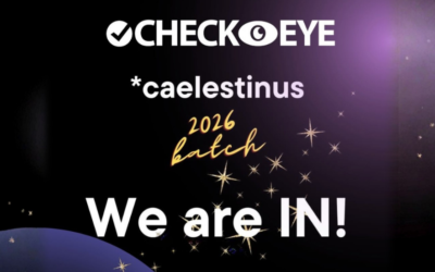 CheckEye has been selected for the Caelestinus 2026 Batch 