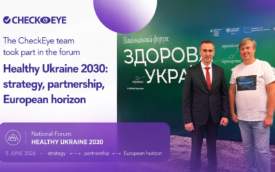 The CheckEye Team Participated in the “Healthy Ukraine 2030” Forum